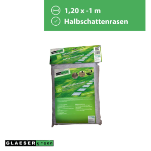 easygreen® Halbschattenrasen Patch 1,2m²