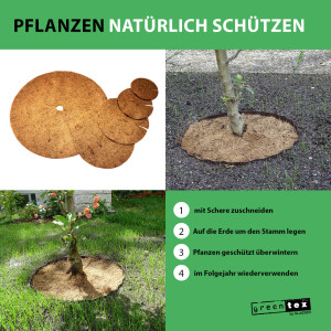 greentex® Kokosscheibe Ø 25cm
