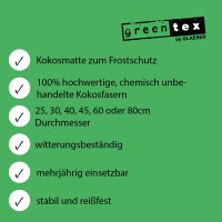 greentex® Kokosscheibe Ø 25cm