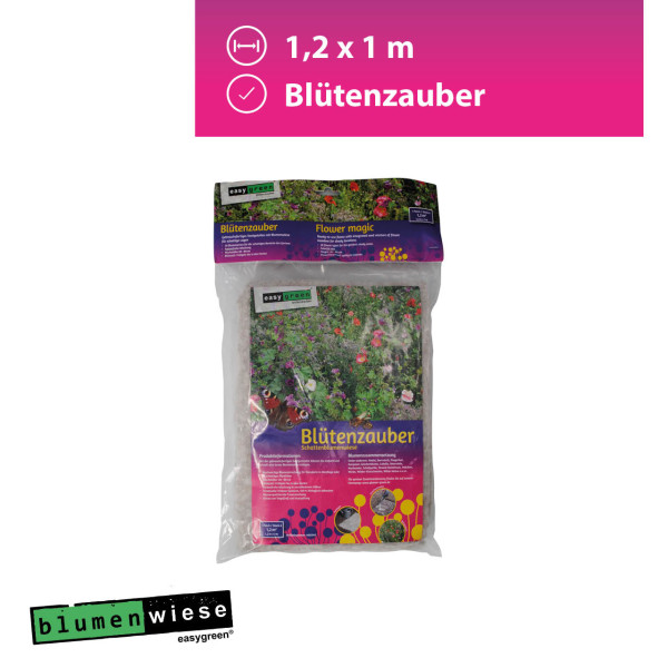 Easygreen Blütenzauber Patch 1,2m²  &ndash; Schattenblumenwiese