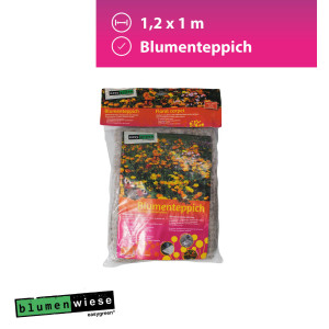 Easygreen Blumenteppich Patch 1,2m² &ndash; Niedrige...