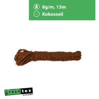 greentex® Kokosseil dünn 8g/m | 15m