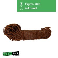 greentex® Kokosseil mittelstark 15g/m | 50m