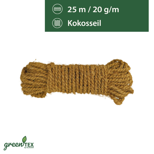 greentex® kokosreb tykt 20g/m | 25m
