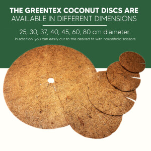 greentex® Kokosscheibe Ø 37cm