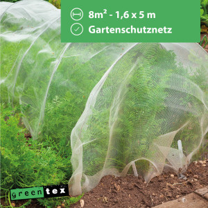 Greentex Gartenschutznetz 8m²