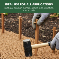 greentex® Erdanker Holz 20cm | 250 Stk.