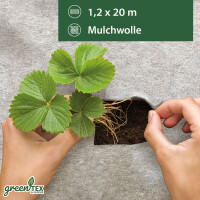 greentex® Mulchwolle 2,4m x 20m