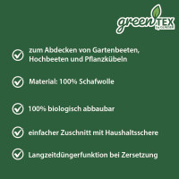greentex® Mulchwolle 2,4m x 20m