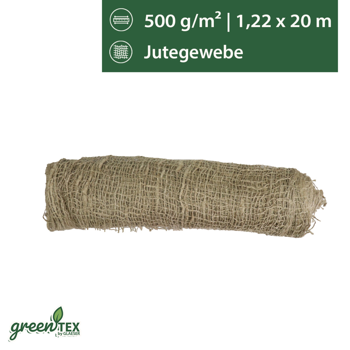 greentex® Jutegewebe 500g/m² |  box